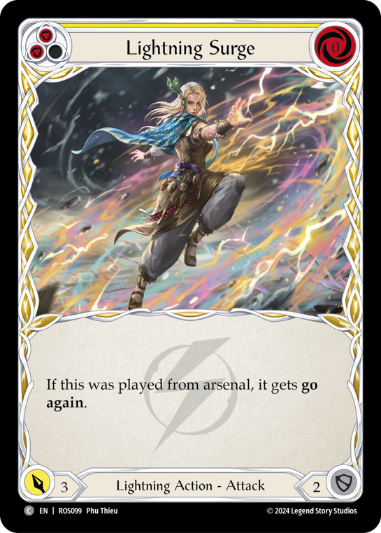 Lightning Surge - Yellow (ROS) #ROS099 [EN/N]