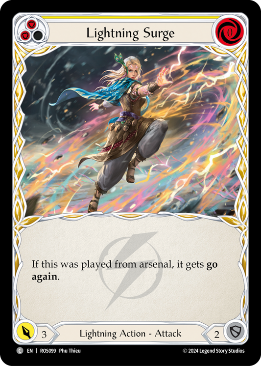 Lightning Surge - Yellow (ROS) #ROS099 [EN/N]
