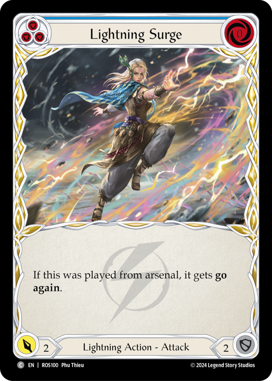 Lightning Surge - Blue (ROS) #ROS100 [EN/N]