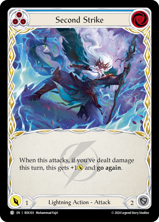 Second Strike - Blue (ROS) #ROS103 [EN/N]