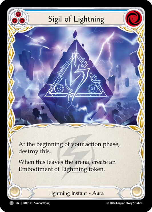 Sigil of Lightning (ROS) #ROS113 [EN/N]