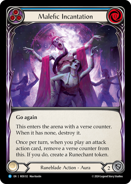 Malefic Incantation - Blue (ROS) #ROS132 [EN/N]