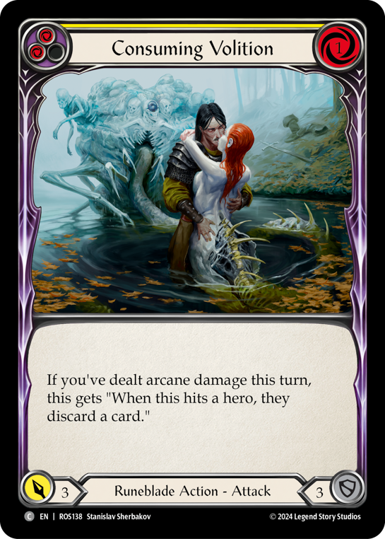 Consuming Volition - Yellow (ROS) #ROS138 [EN/N]