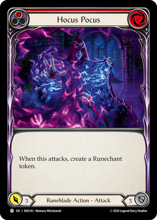 Hocus Pocus - Red (ROS) #ROS143 [EN/N]