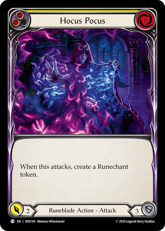 Hocus Pocus - Yellow (ROS) #ROS144 [EN/N]