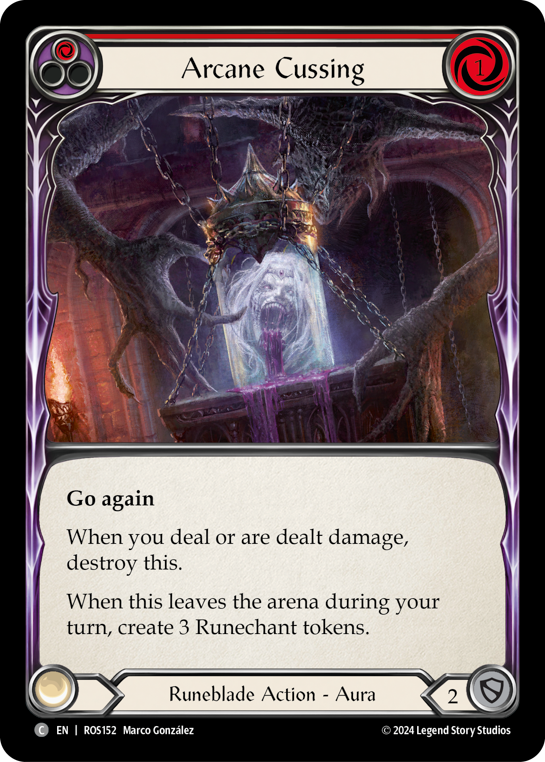 Arcane Cussing - Red (ROS) #ROS152 [EN/N]