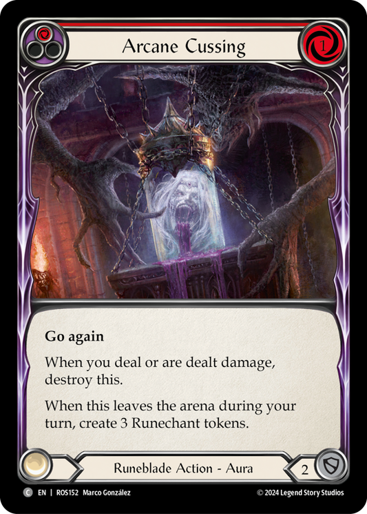 Arcane Cussing - Red (ROS) #ROS152 [EN/N]