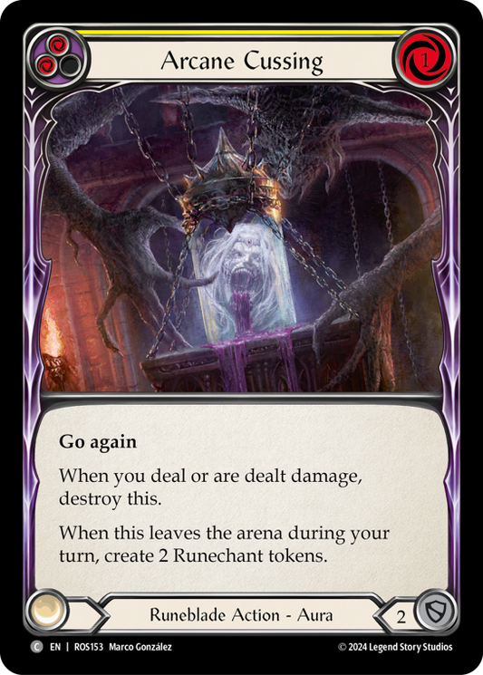 Arcane Cussing - Yellow (ROS) #ROS153 [EN/N]