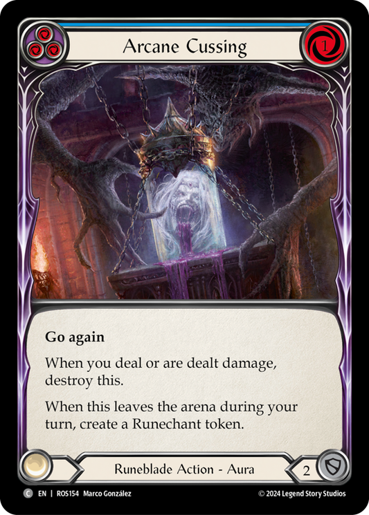 Arcane Cussing - Blue (ROS) #ROS154 [EN/N]