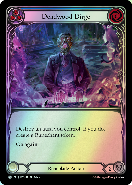 Deadwood Dirge - Blue (ROS) #ROS157 [EN/F]