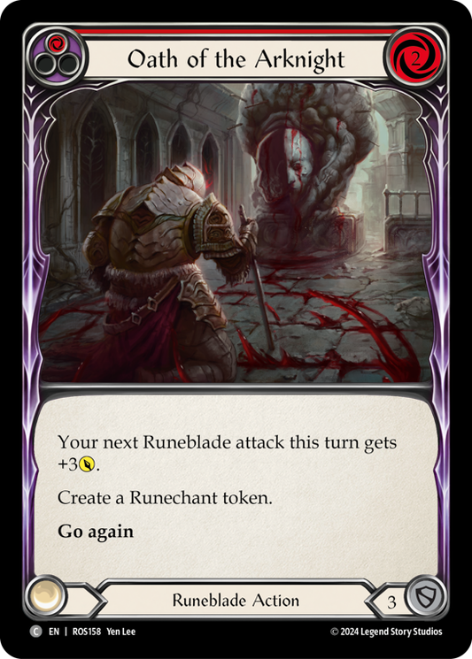 Oath of the Arknight - Red (ROS) #ROS158 [EN/N]