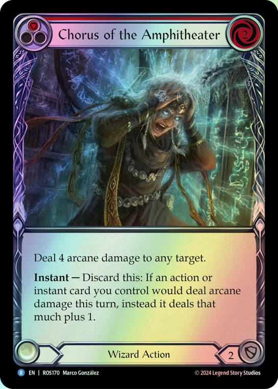 Chorus of the Amphitheater - Red (ROS) #ROS170 [EN/F]