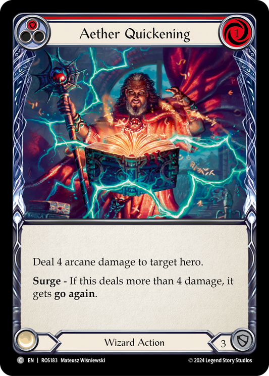 Aether Quickening - Red (ROS) #ROS183 [EN/N]