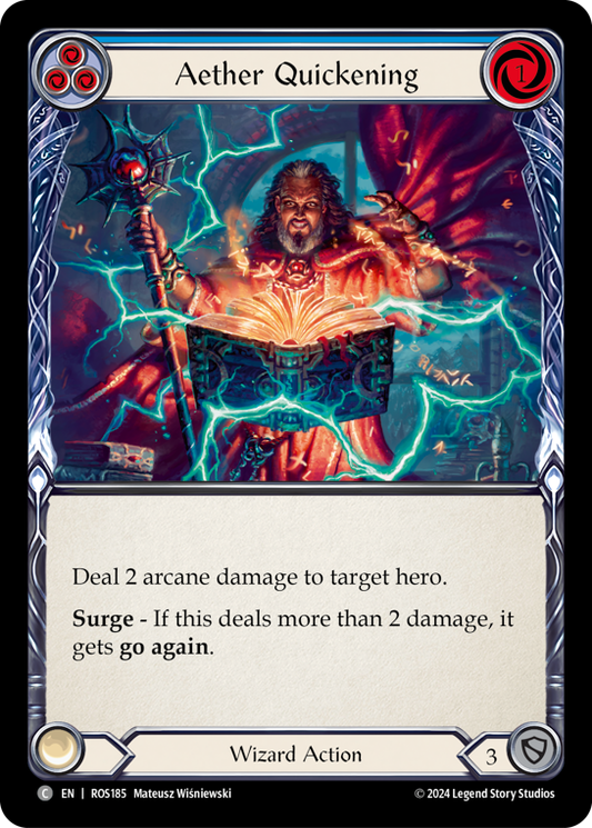 Aether Quickening - Blue (ROS) #ROS185 [EN/N]