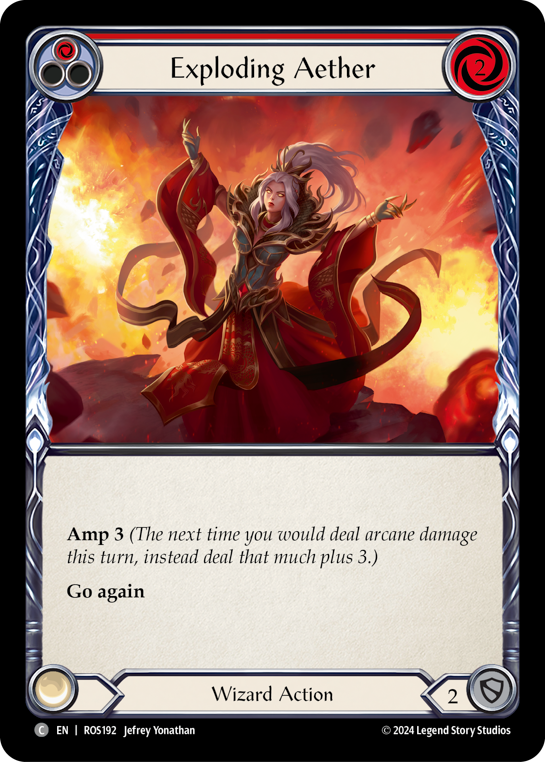 Exploding Aether - Red (ROS) #ROS192 [EN/N]