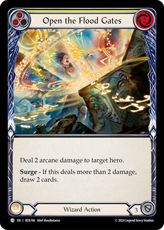 Open the Flood Gates - Yellow (ROS) #ROS196 [EN/N]