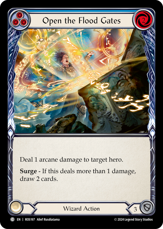 Open the Flood Gates - Blue (ROS) #ROS197 [EN/N]