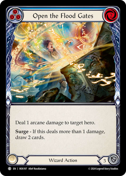 Open the Flood Gates - Blue (ROS) #ROS197 [EN/N]