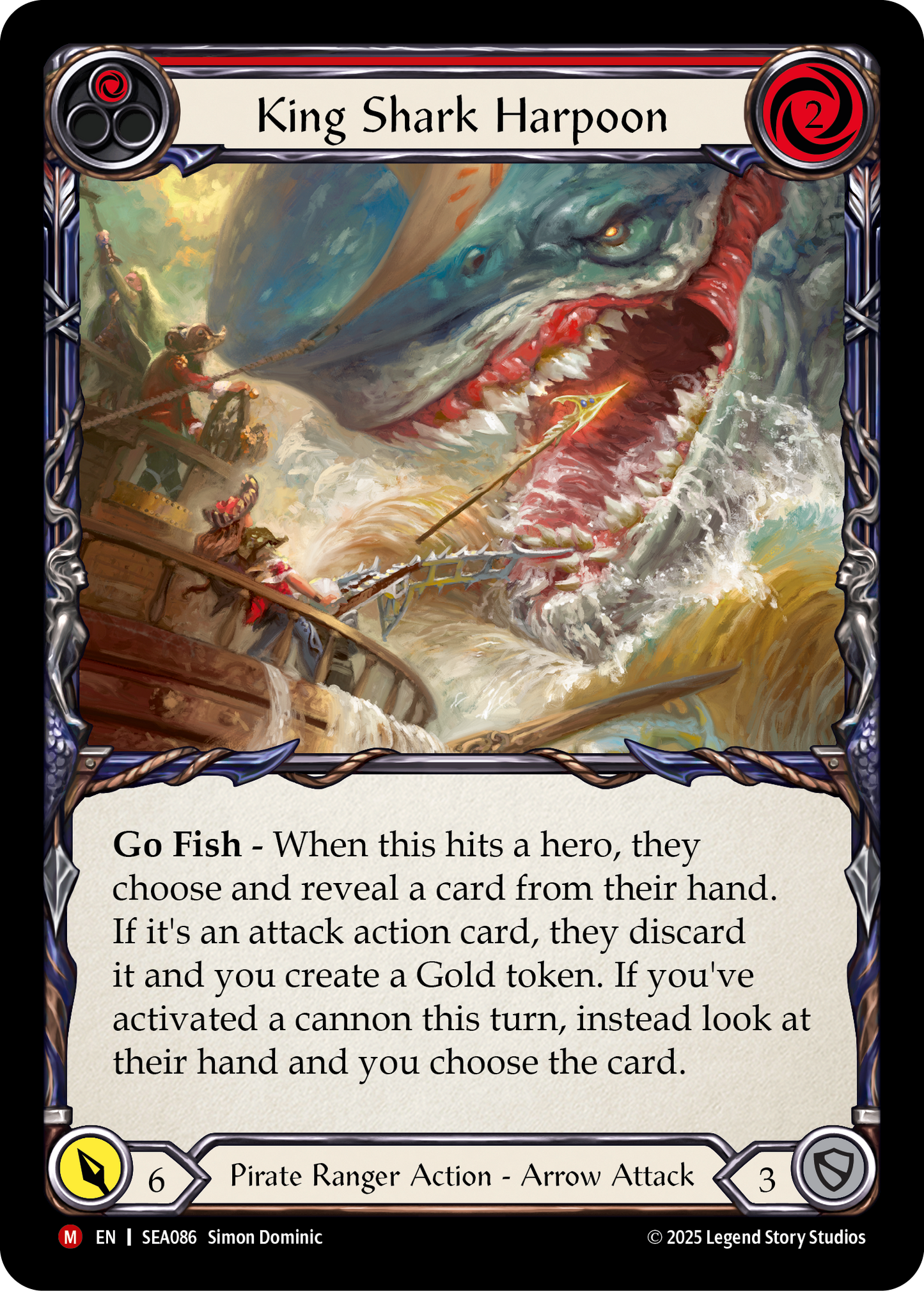 King Shark Harpoon (SEA) #SEA086 [EN/N] s/o