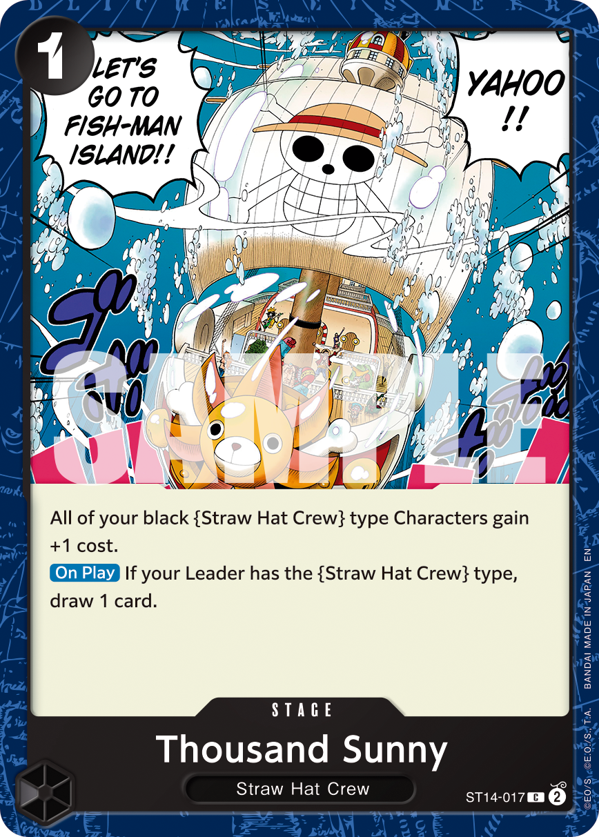 Thousand Sunny (ST14-017) (PRB-02) #ST14-017_r1 [EN]
