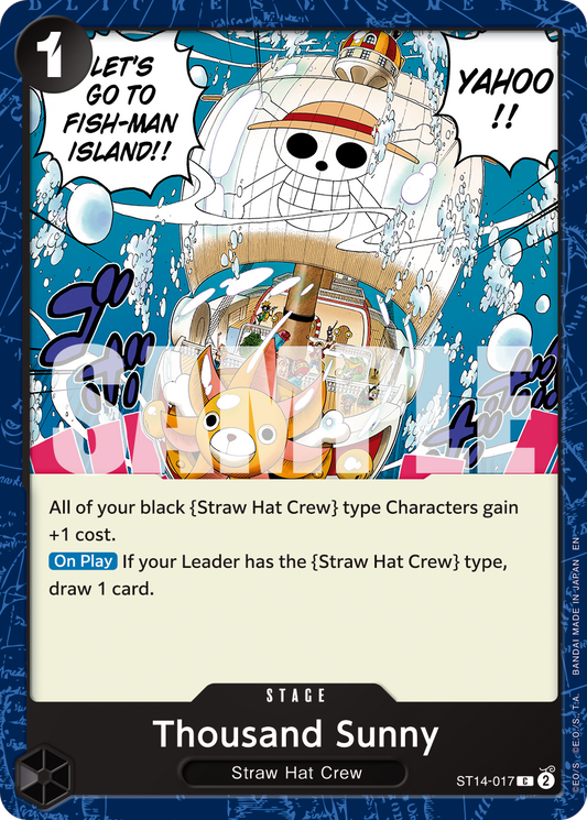 Thousand Sunny (ST14-017) (PRB-02) #ST14-017_r1 [EN]