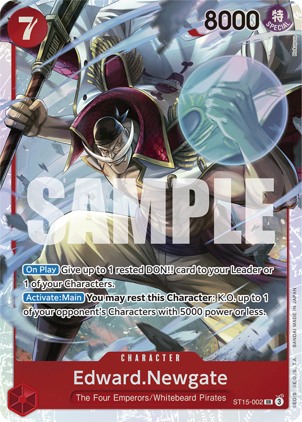 Edward.Newgate (ST15-002) (ST-15) #ST15-002 [EN]