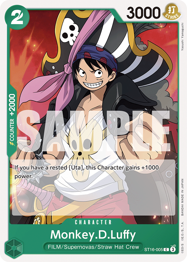 Monkey.D.Luffy (ST16-005) (ST-16) #ST16-005 [EN]