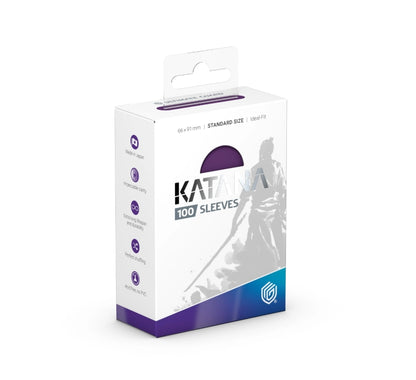 Katana 2019 Standard Size Sleeves - Iris Bloom (100-Pack)