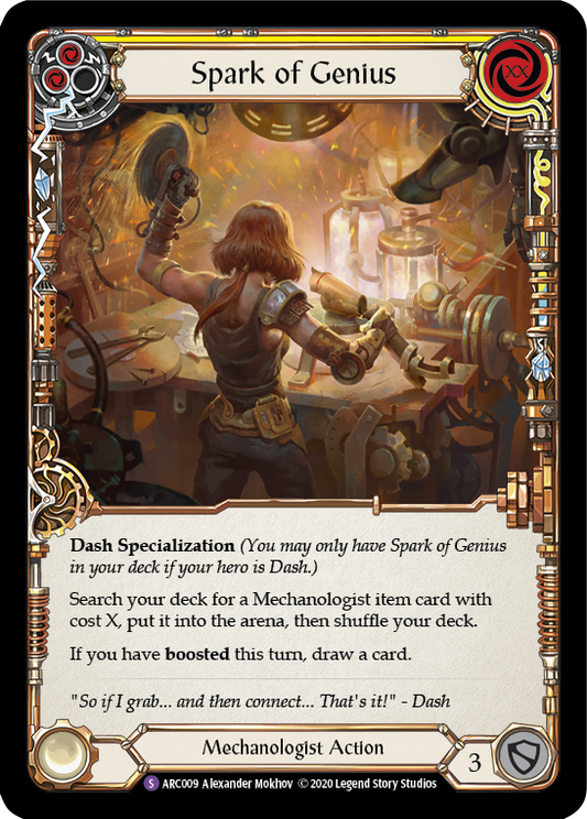Spark of Genius - Yellow (ARC) #U-ARC009 [EN/N]