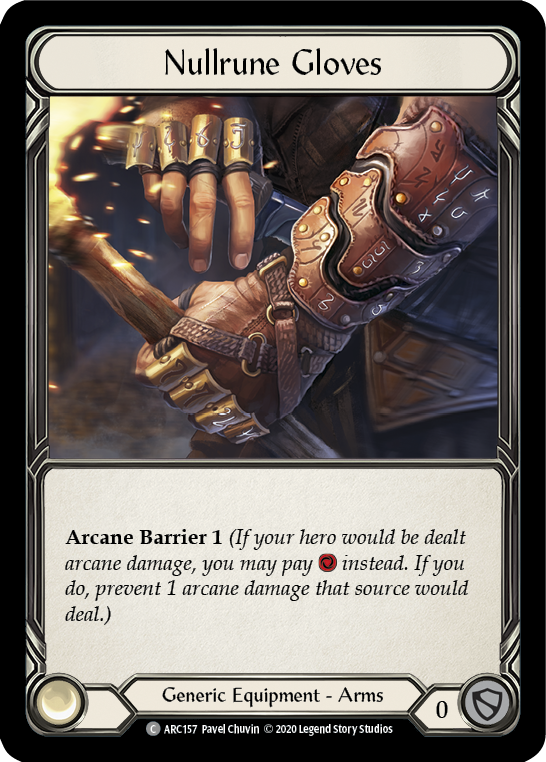 Nullrune Gloves (ARC) #U-ARC157 [EN/N] s/o