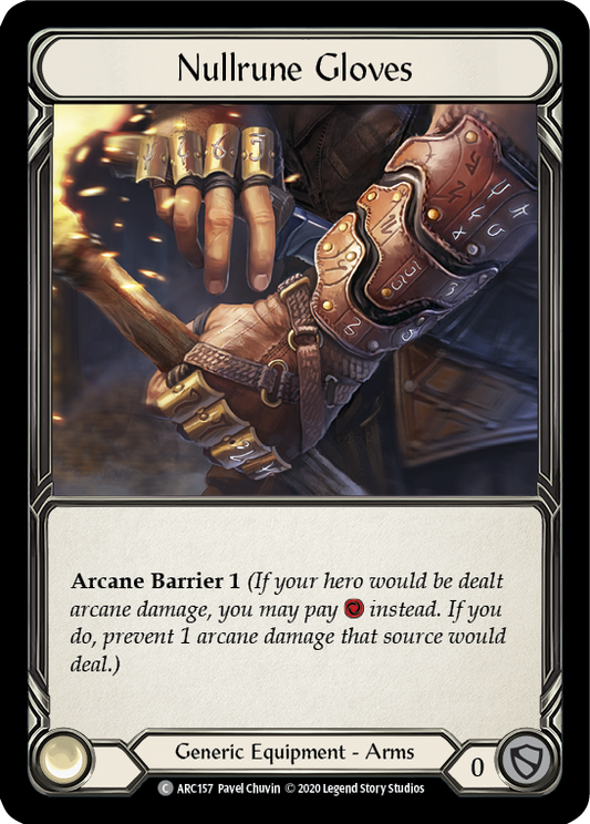Nullrune Gloves (ARC) #U-ARC157 [EN/N] s/o