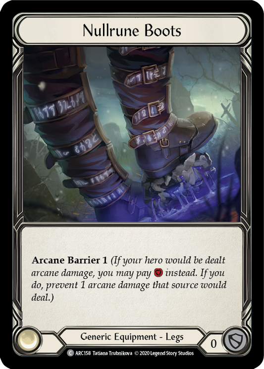 Nullrune Boots (ARC) #U-ARC158 [EN/N] s/o