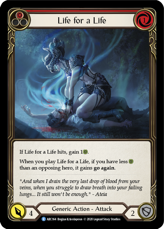 Life for a Life - Red (ARC) #U-ARC164 [EN/N]