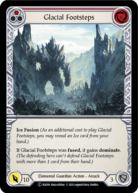 Glacial Footsteps - Red (ELE) #U-ELE016 [EN/N]