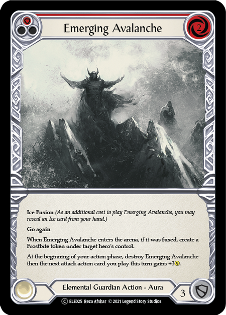 Emerging Avalanche - Red (ELE) #U-ELE025 [EN/N]