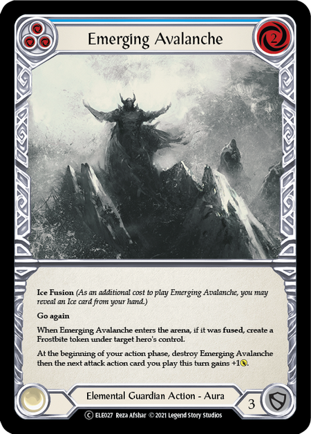 Emerging Avalanche - Blue (ELE) #U-ELE027 [EN/N]