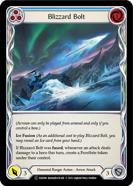 Blizzard Bolt - Blue (ELE) #U-ELE046 [EN/N]