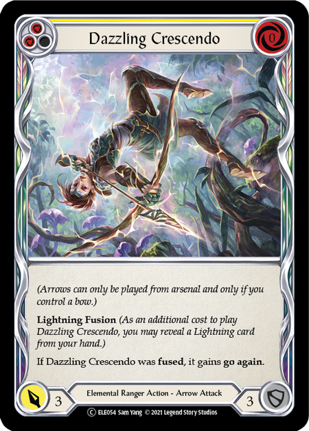 Dazzling Crescendo - Yellow (ELE) #U-ELE054 [EN/N]