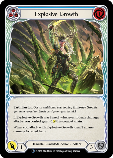 Explosive Growth - Blue (ELE) #U-ELE069 [EN/N]