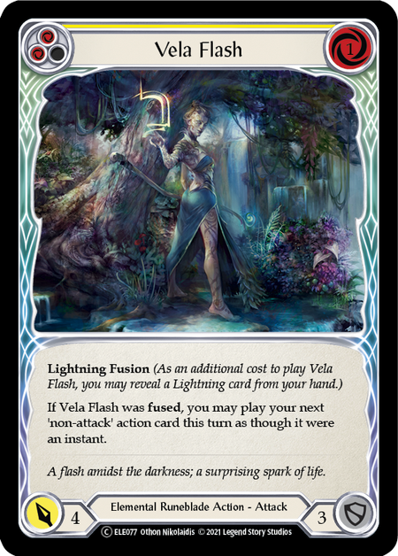 Vela Flash - Yellow (ELE) #U-ELE077 [EN/N]