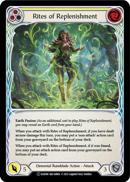 Rites of Replenishment - Yellow (ELE) #U-ELE080 [EN/N]