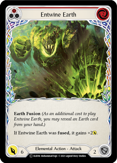 Entwine Earth - Red (ELE) #U-ELE094 [EN/N]