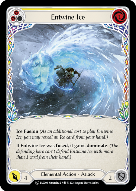 Entwine Ice - Yellow (ELE) #U-ELE098 [EN/N]