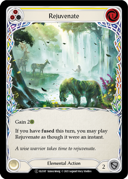 Rejuvenate - Yellow (ELE) #U-ELE107 [EN/N]