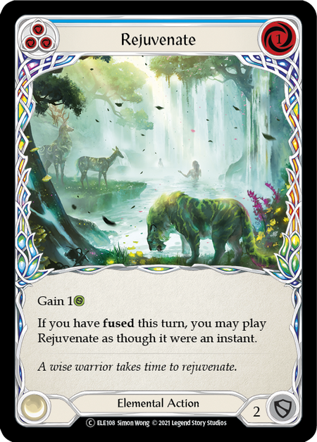 Rejuvenate - Blue (ELE) #U-ELE108 [EN/N]