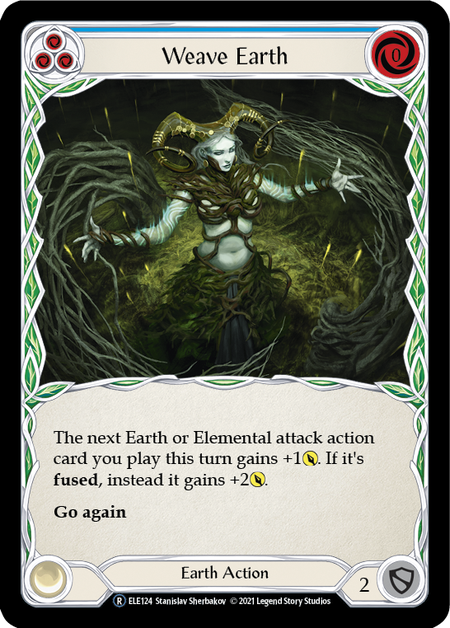 Weave Earth - Blue (ELE) #U-ELE124 [EN/N]