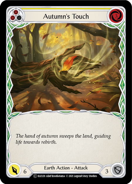 Autumn's Touch - Yellow (ELE) #U-ELE129 [EN/N]