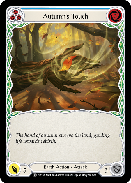 Autumn's Touch - Blue (ELE) #U-ELE130 [EN/N]