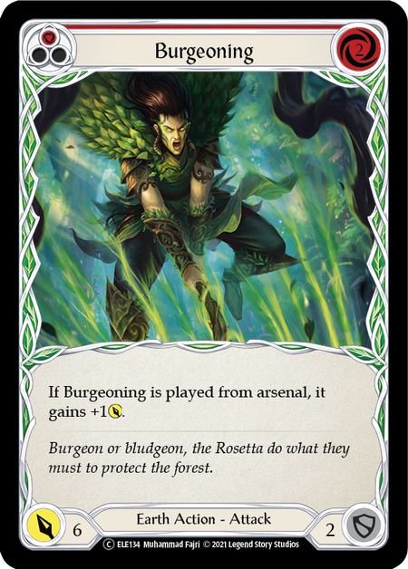 Burgeoning - Red (ELE) #U-ELE134 [EN/N]