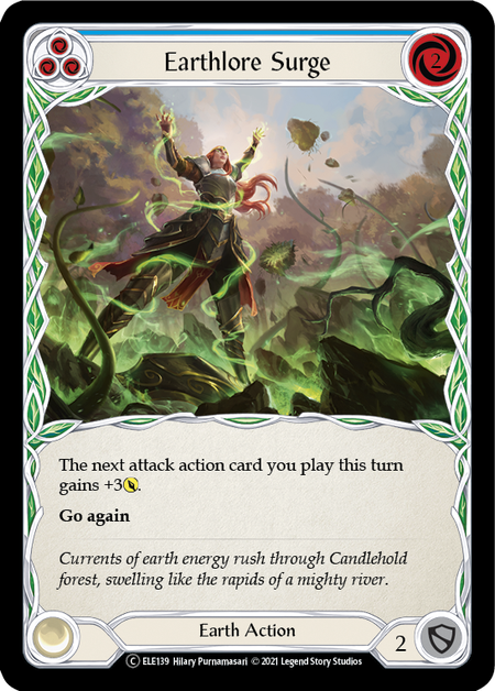 Earthlore Surge - Blue (ELE) #U-ELE139 [EN/N]